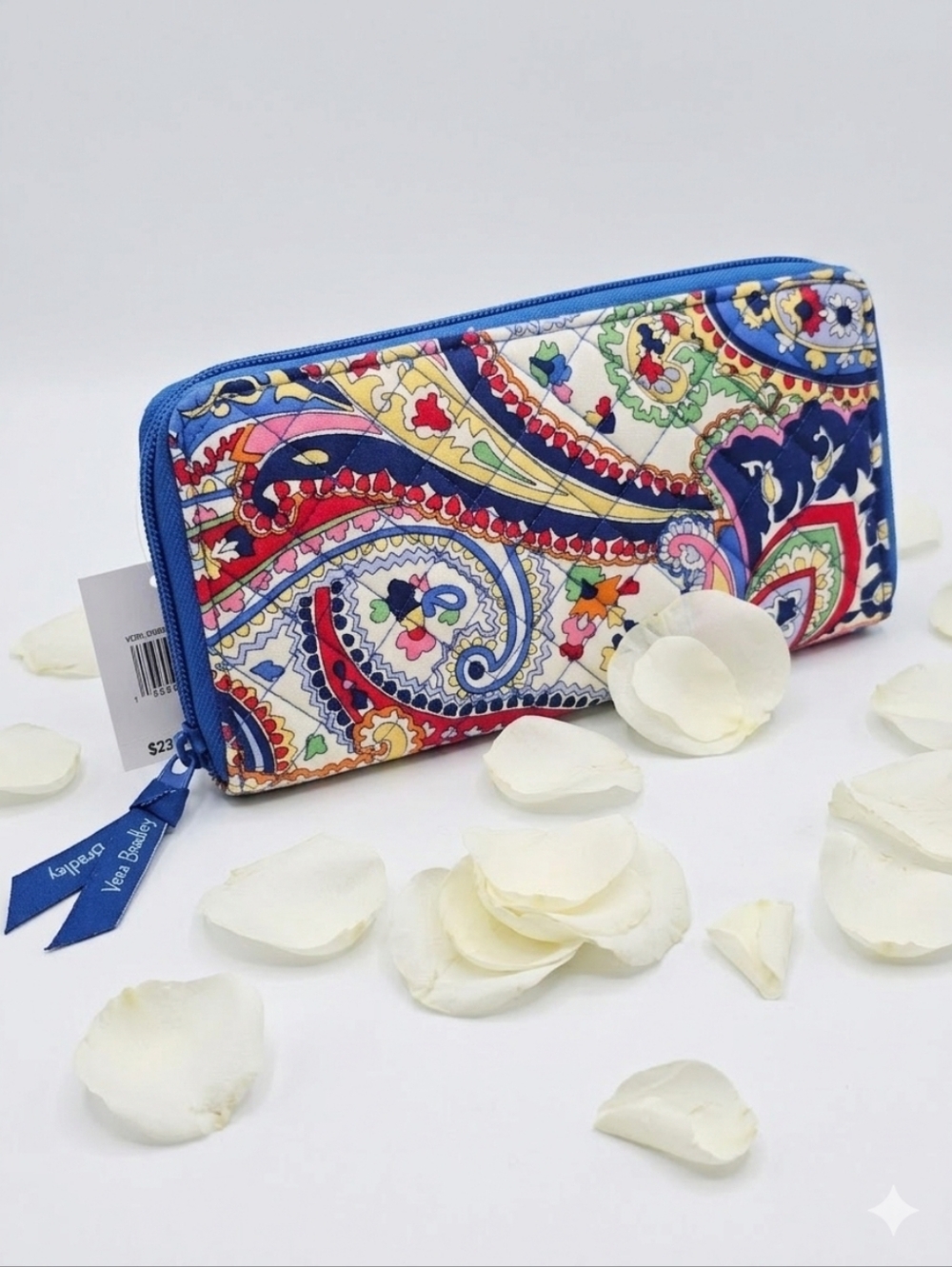 Vera Bradley RFID Jordin Continental Wallet